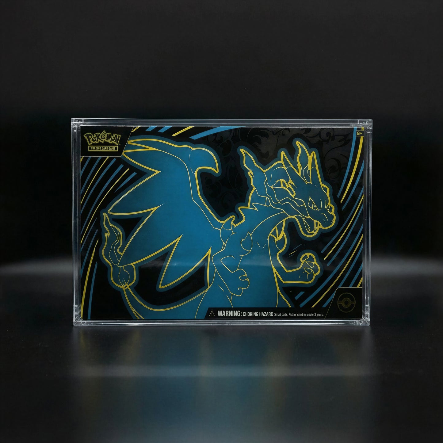 Pokémon Mega Charizard X Ultra Premium Collection Acrylic Case