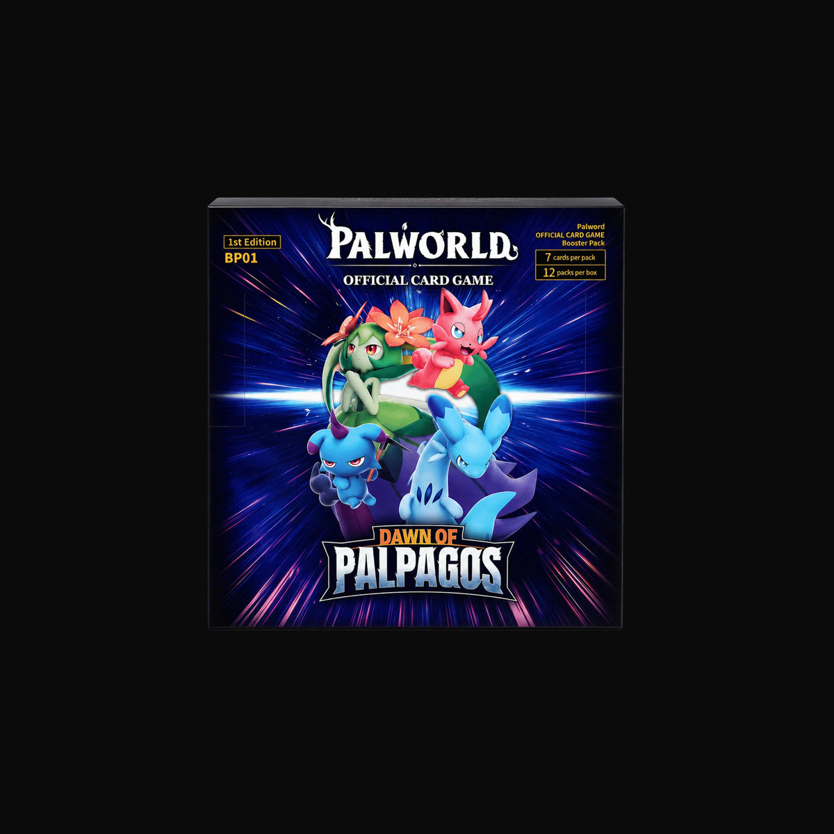 Palworld English Booster Box Acrylic Case