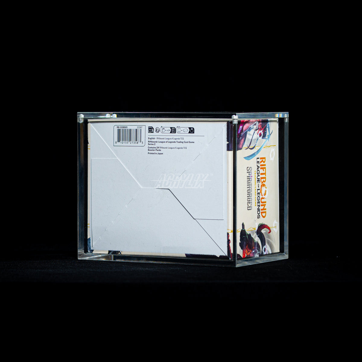 Riftbound English Booster Box Acrylic Case