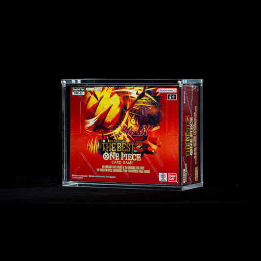 One Piece Premium Booster Box Acrylic Case