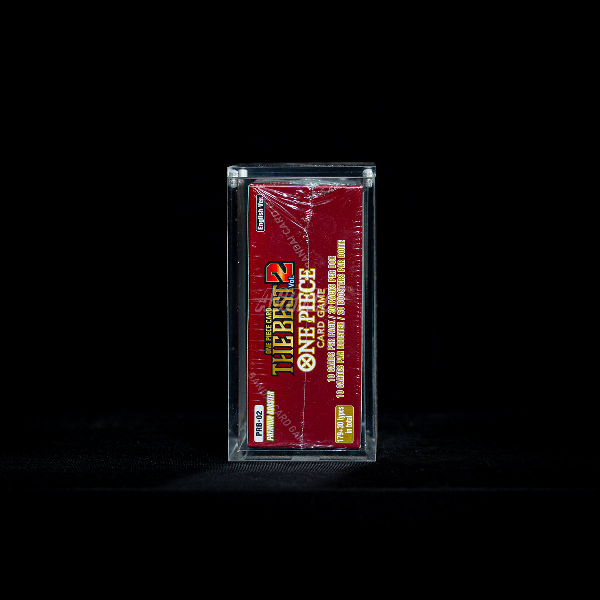 One Piece Premium Booster Box Acrylic Case