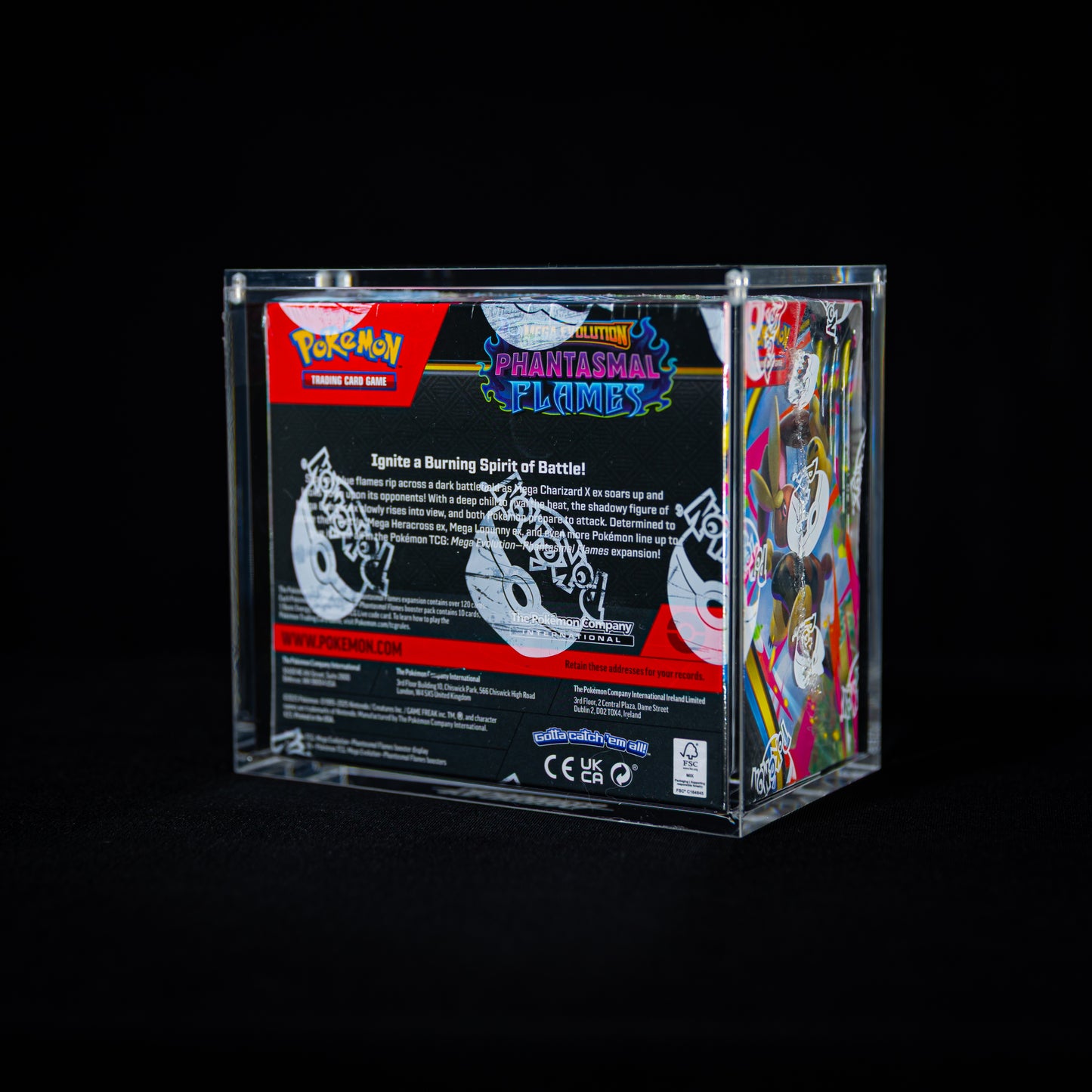 Pokémon Booster Box Acrylic Case