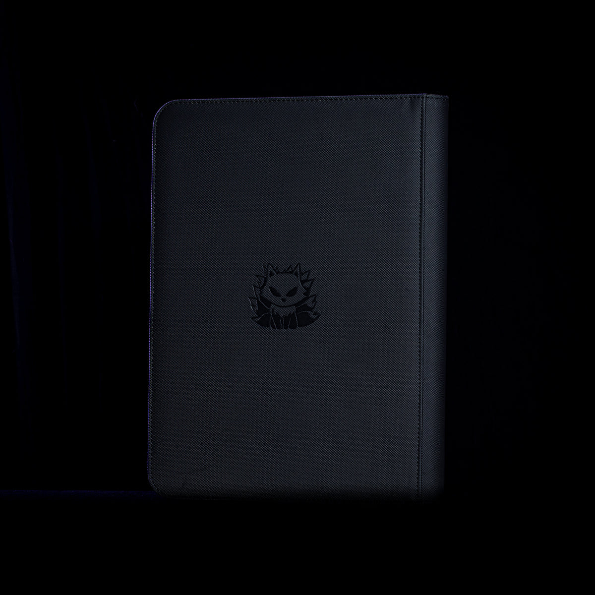 9 Pocket Zip Binder - Black