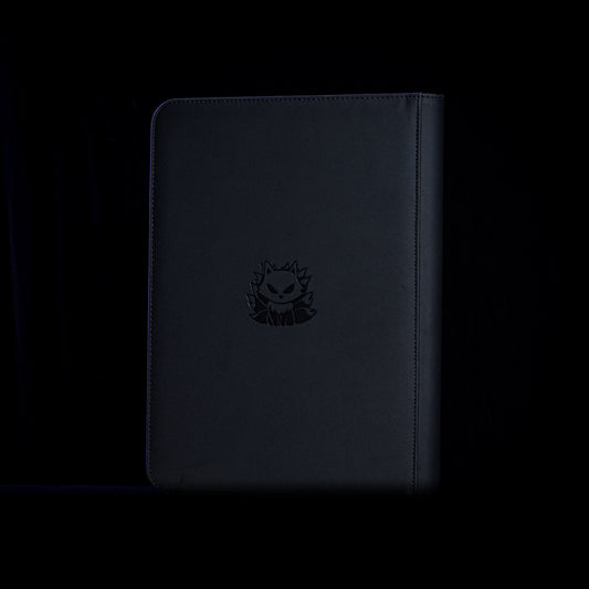 9 Pocket Zip Binder - Black