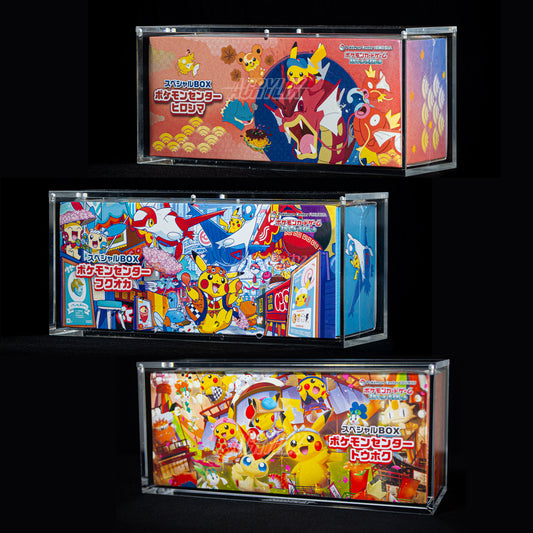 Pokémon Center Japanese Special Box Acrylic Case