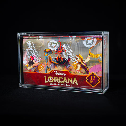 Lorcana Booster Box Acrylic Case