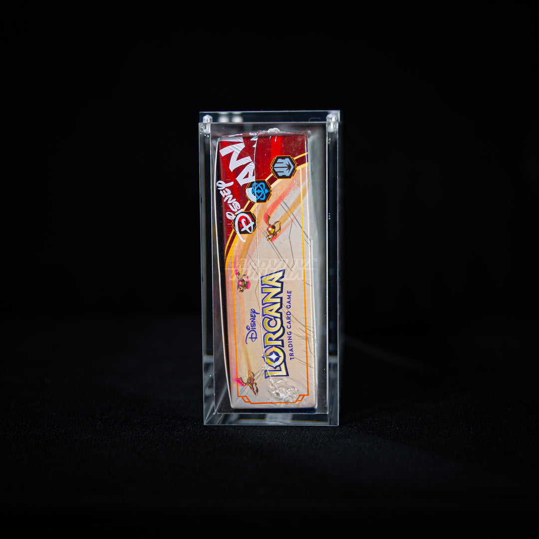 lorcana booster box dimensions Lorcana Booster Box Acrylic Case
