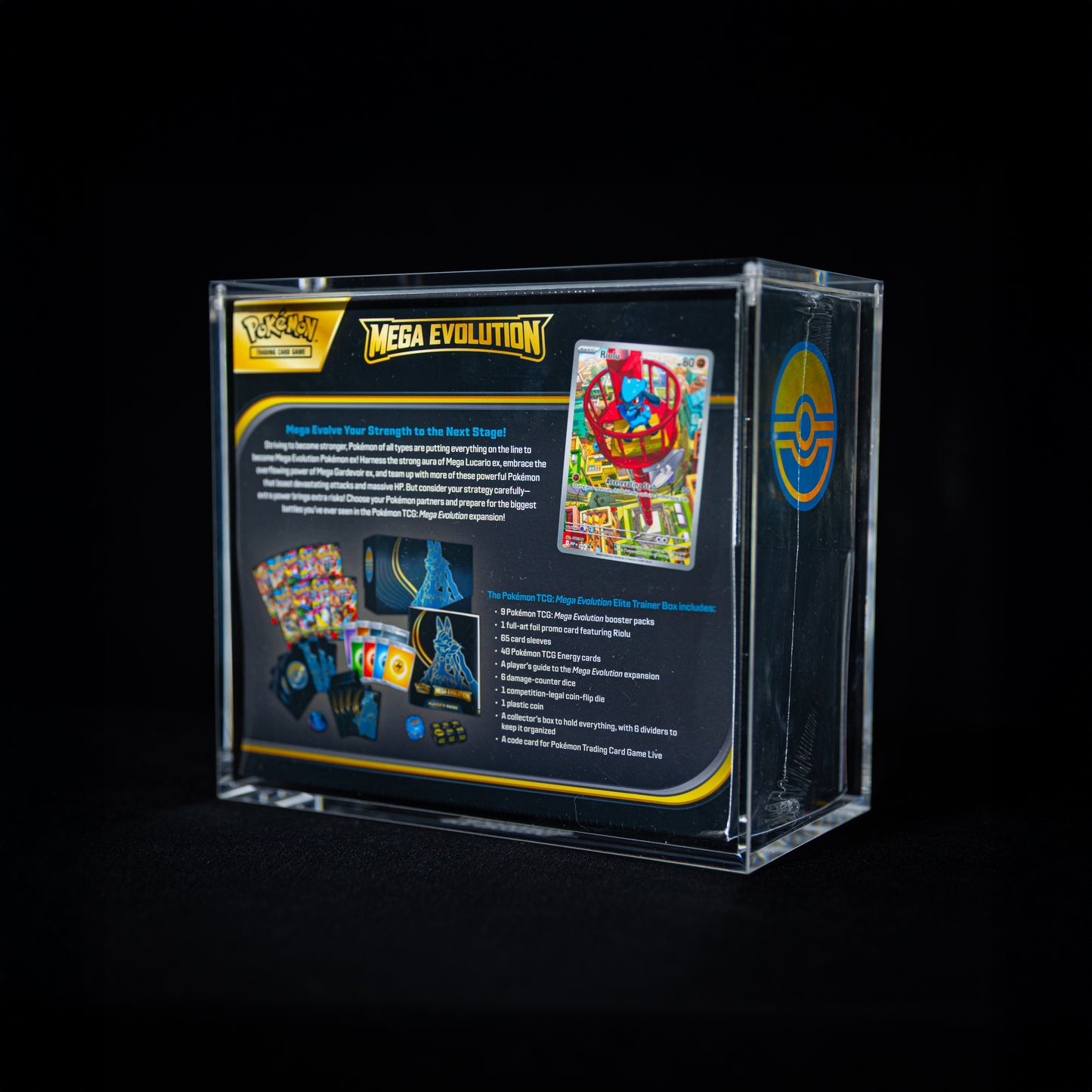 Pokémon Elite Trainer Box Acrylic Case