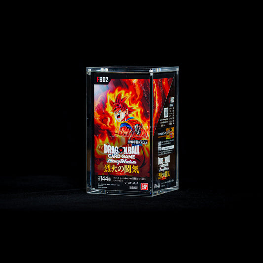 Dragon Ball Super: Fusion World Japanese Booster Box Acrylic Case