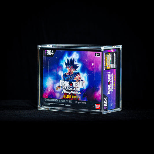 Dragon Ball Super: Fusion World English Booster Box Acrylic Case