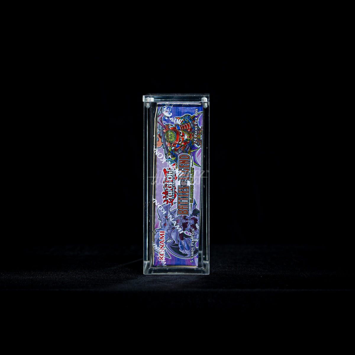 Yu-Gi-Oh English Booster Box (Slim) Acrylic Case