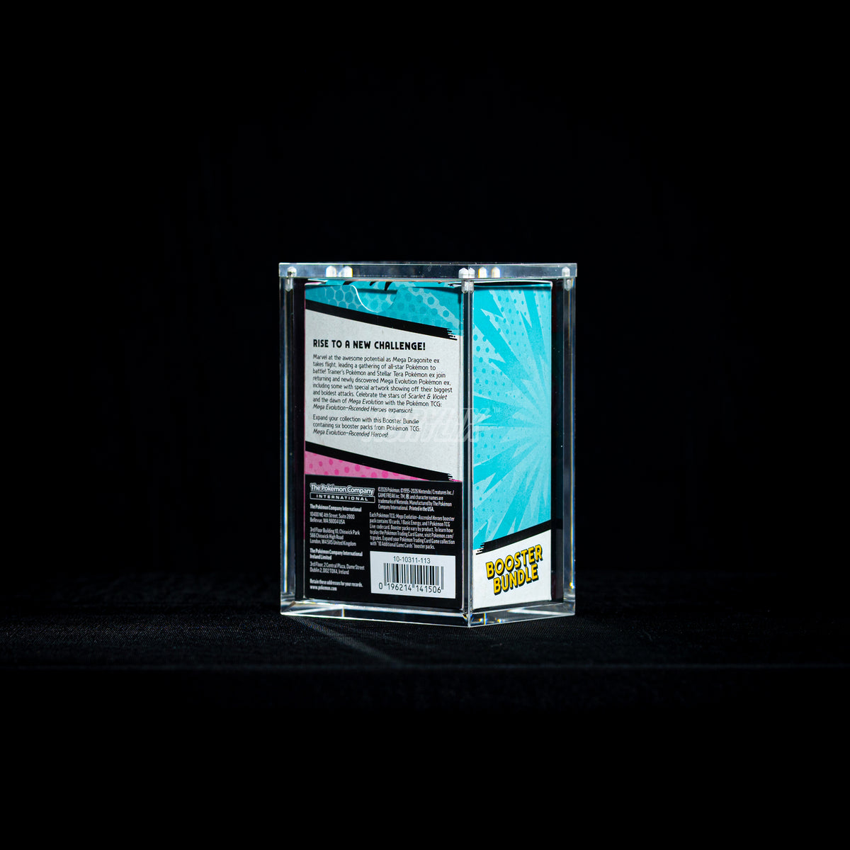 Pokémon Booster Bundle (2026 Onwards) Acrylic Case