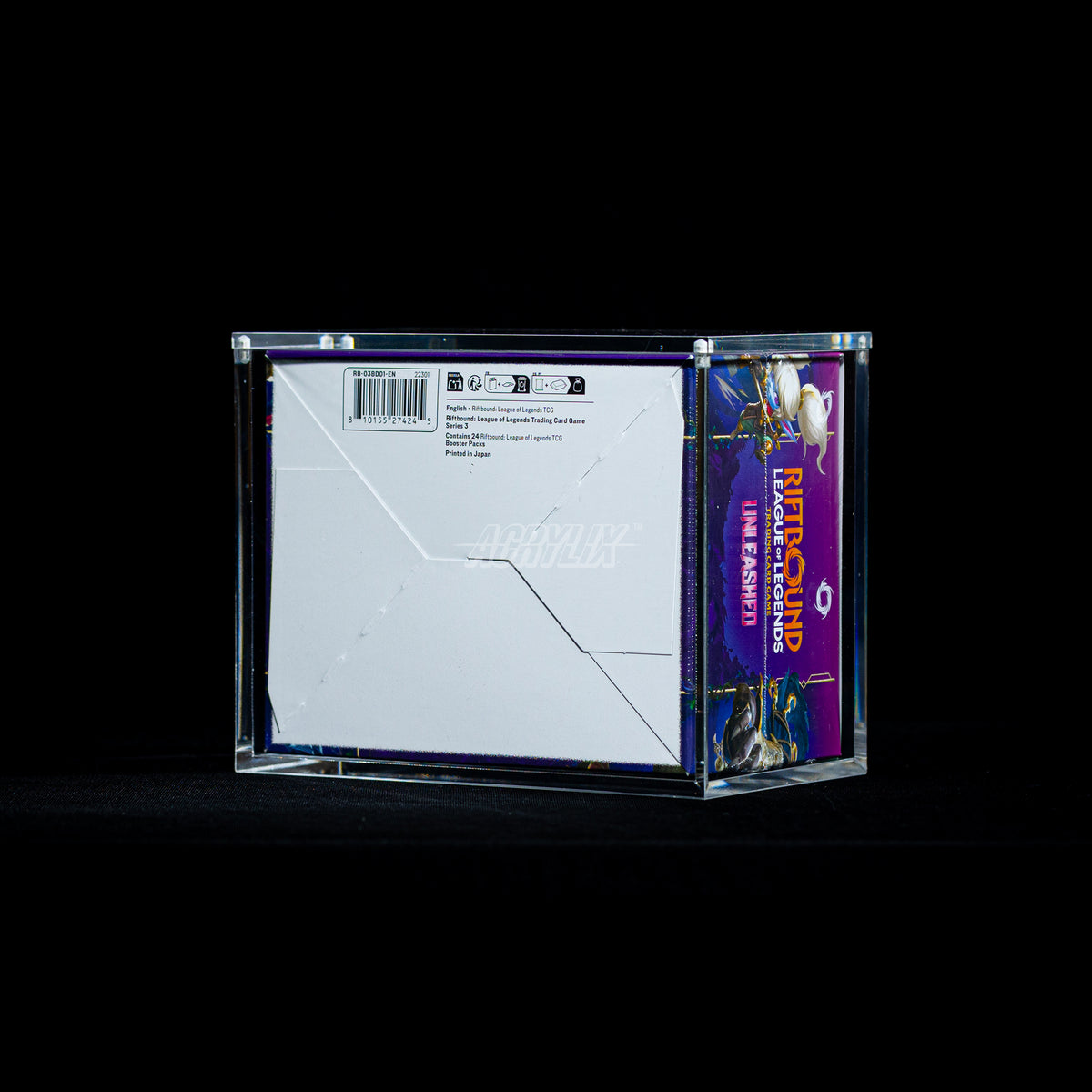 Riftbound English Booster Box Acrylic Case