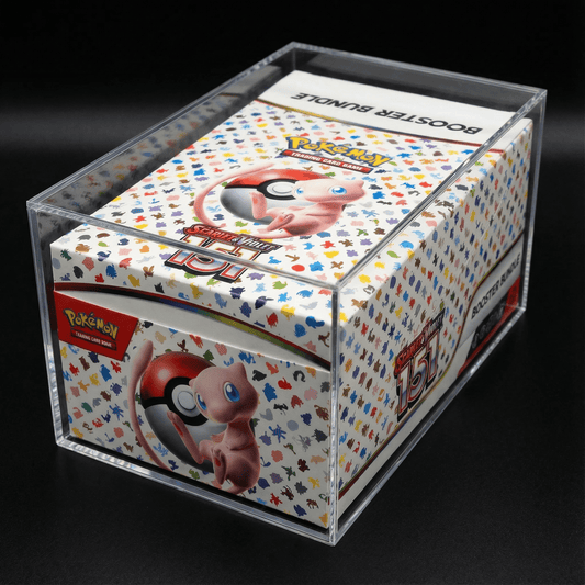 Pokémon Booster Bundle 10-Pack Box Acrylic Case