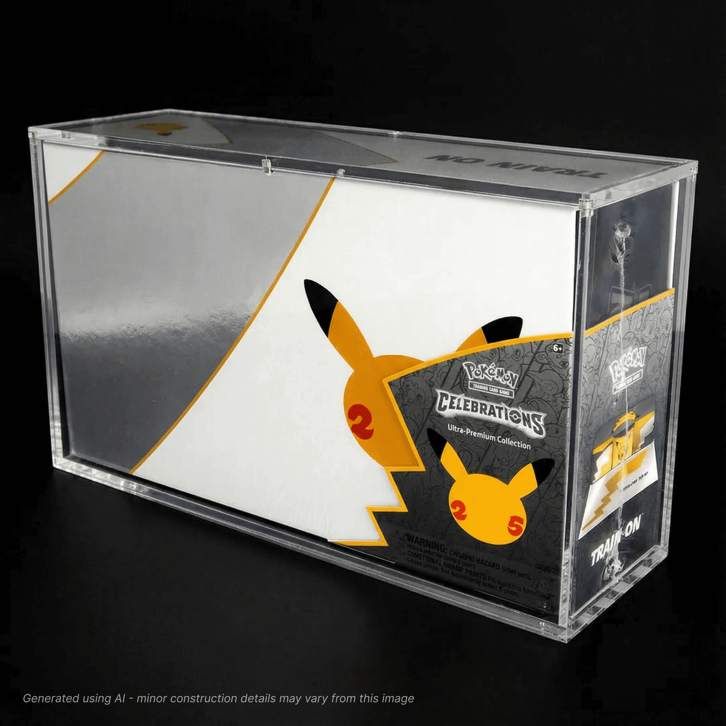 Pokmon Celebrations UPC Acrylic Case | Crystal Clear Display Acrylix Pokmon Celebrations UPC Acrylic Case | Crystal Clear Display Acrylix