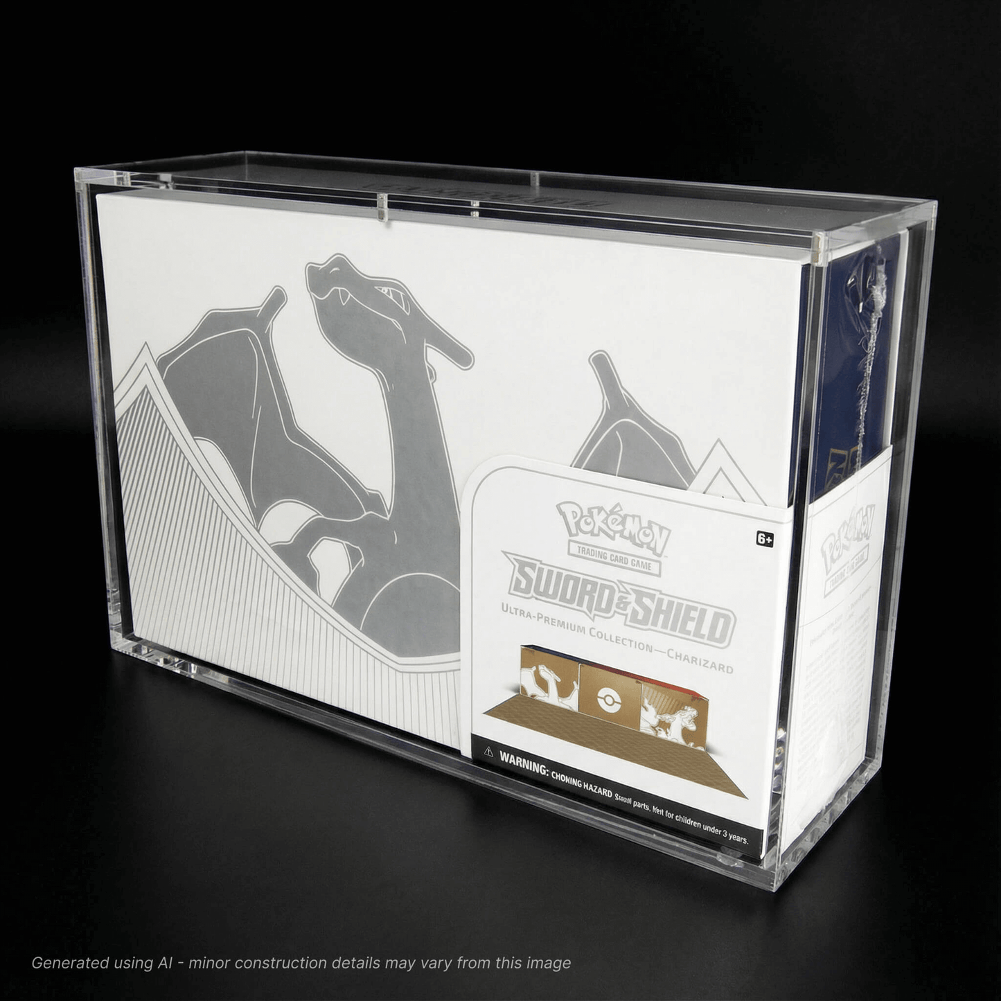 charizard booster box 2022 Pokémon Charizard UPC Acrylic Case