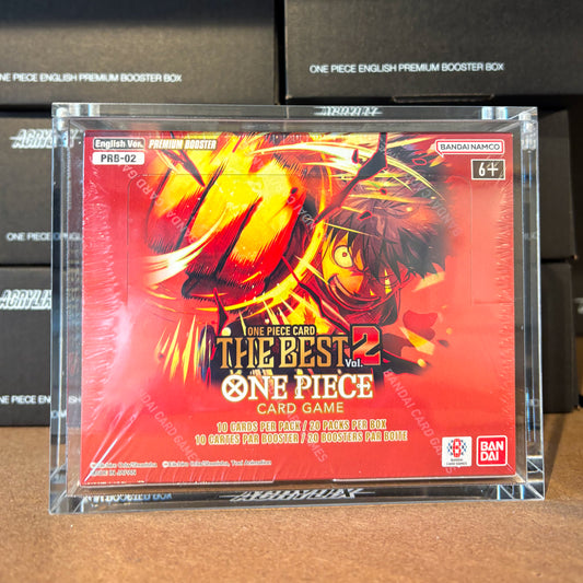 One Piece Premium Booster Box Acrylic Case