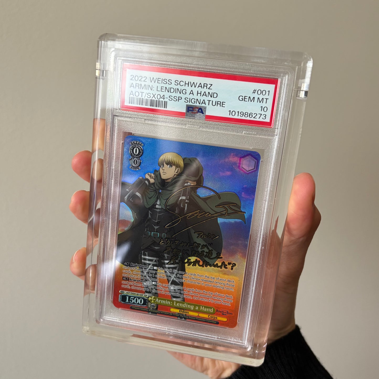 ACRYLIX™ Graded Card Acrylic Case (PSA & CGC)
