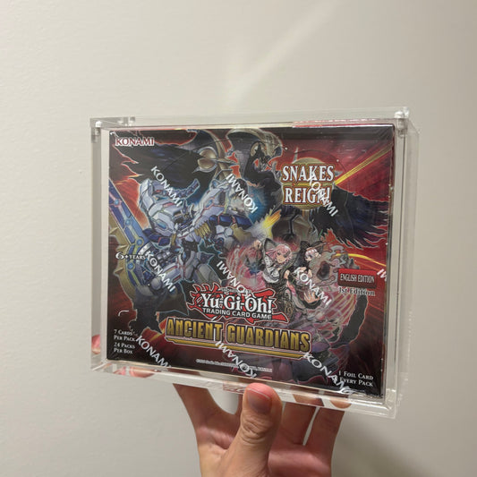 Yu-Gi-Oh English Booster Box Acrylic Case