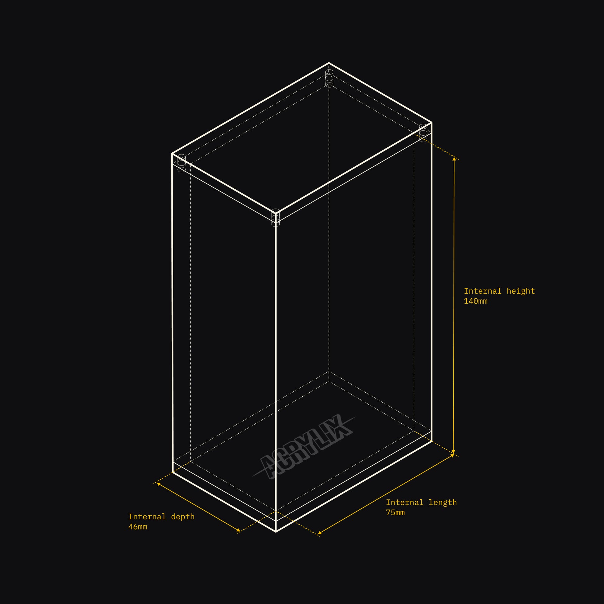 Pokémon Japanese High Class Box Acrylic Case
