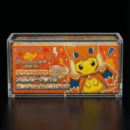 Pokémon Poncho Pikachu Box Acrylic Case