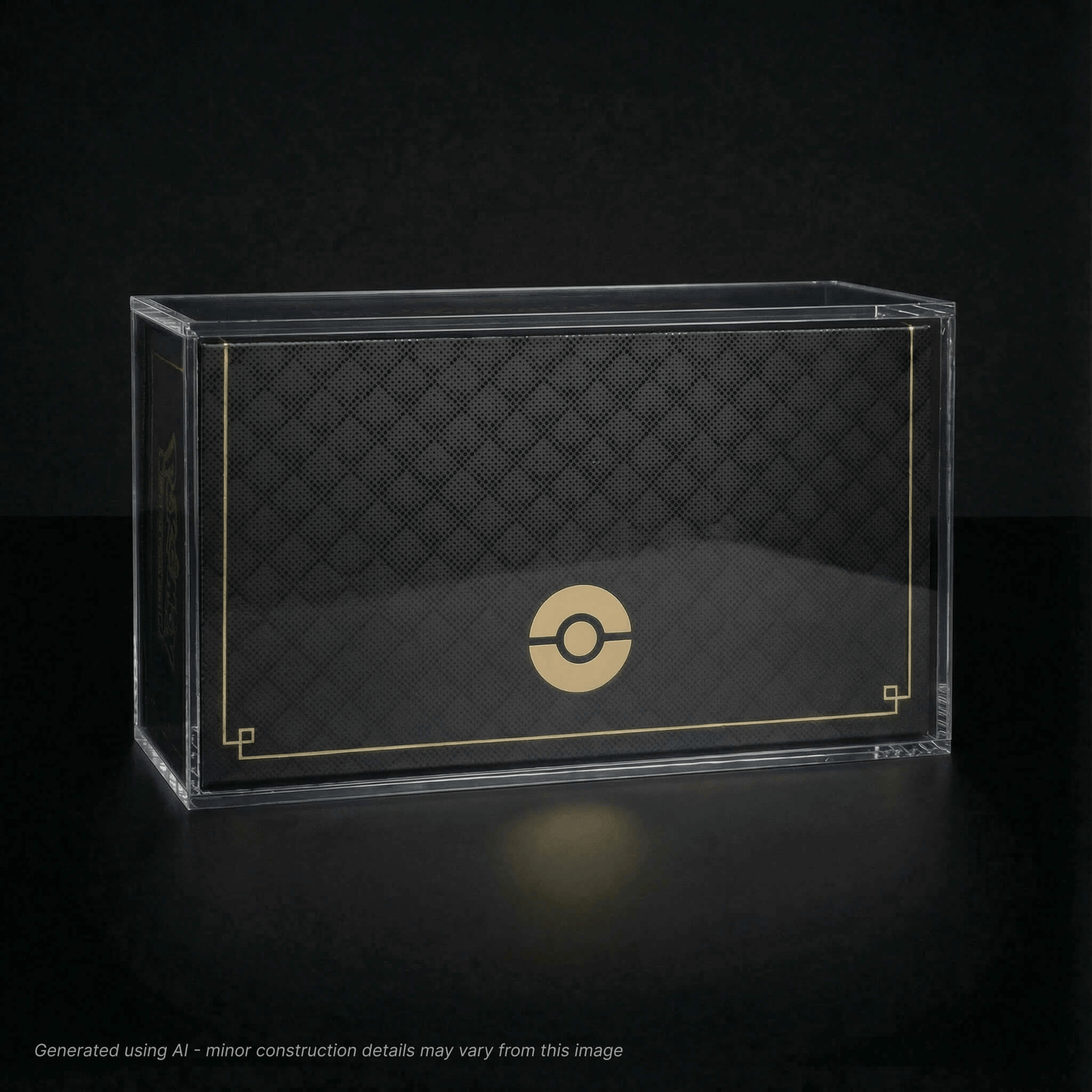 Pokémon Zacian and Zamazenta Ultra Premium Collection Acrylic Case